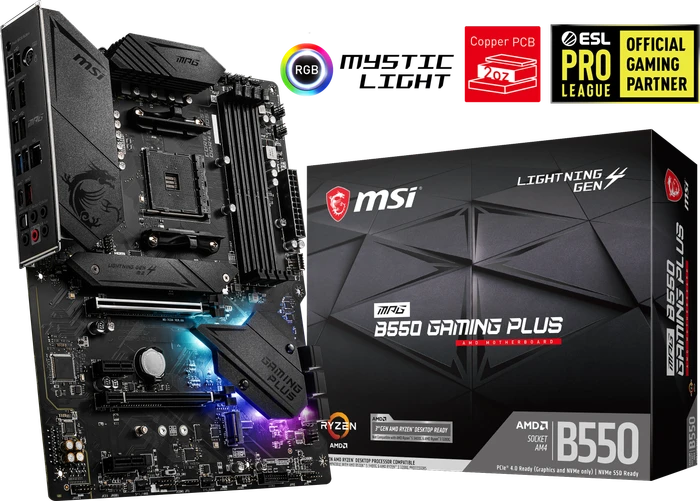 MSI MPG B550 Gaming Plus (AMD AM4)