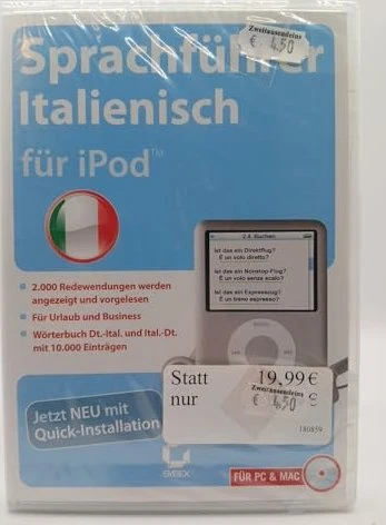 Sybex iPod Sprachführer - Italienisch (deutsch) (PC/MAC)