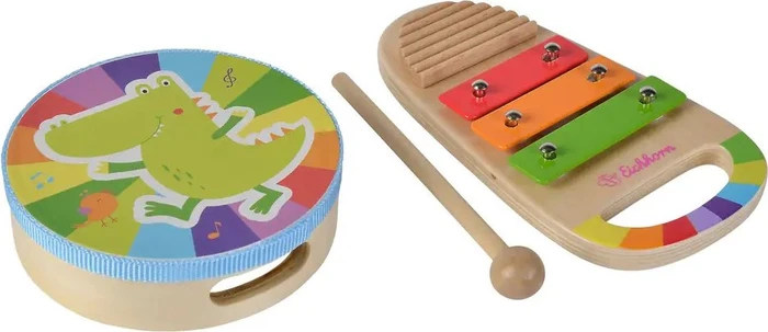 Eichhorn Musik Set Trommel und Xylo