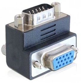 DeLOCK VGA Adapter, Stecker/Buchse, gewinkelt 90° (65289)