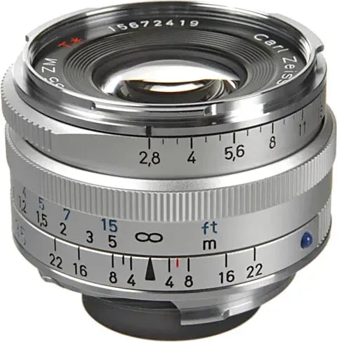 Zeiss ZM C Biogon T* 35mm 2.8 für Leica M silber