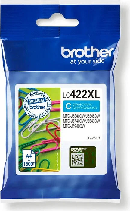 Brother Tinte LC422XLC cyan