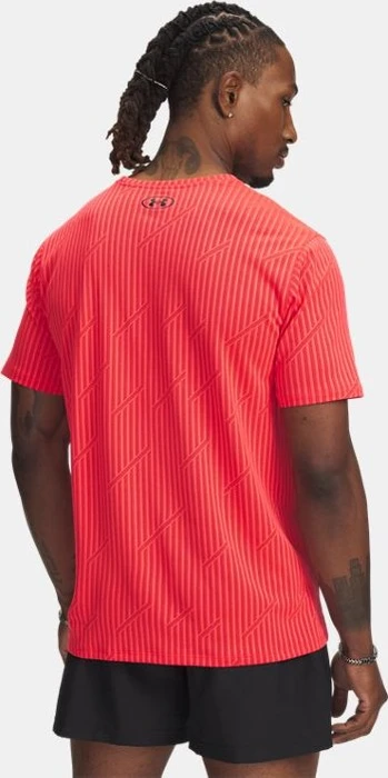 Under Armour Tech Vent Jacquard Funktionsshirt kurzarm racer red/black (Herren)