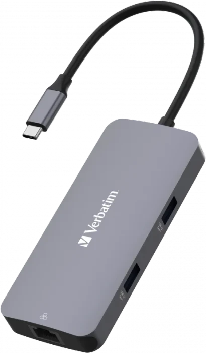 Verbatim USB-C Pro Multiport Hub CMH-05, USB-C 3.0 [Stecker]