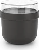 Brabantia Make & Take Frühstücksschale Aufbewahrungsbehälter dark grey