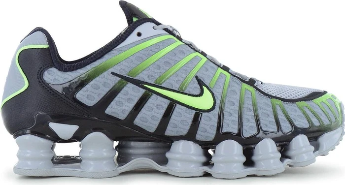 Nike Shox TL wolf grey/black/lime blast (Herren)