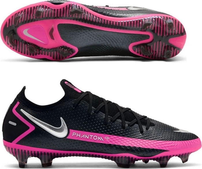 Nike Phantom GT Elite FG black/pink blast/metallic silver (Herren)