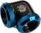Bitspower Multi-Link Adapter 90° 16mm, Black Sparkle/Royal Blue, schwarz/blau vernickelt Vorschaubild