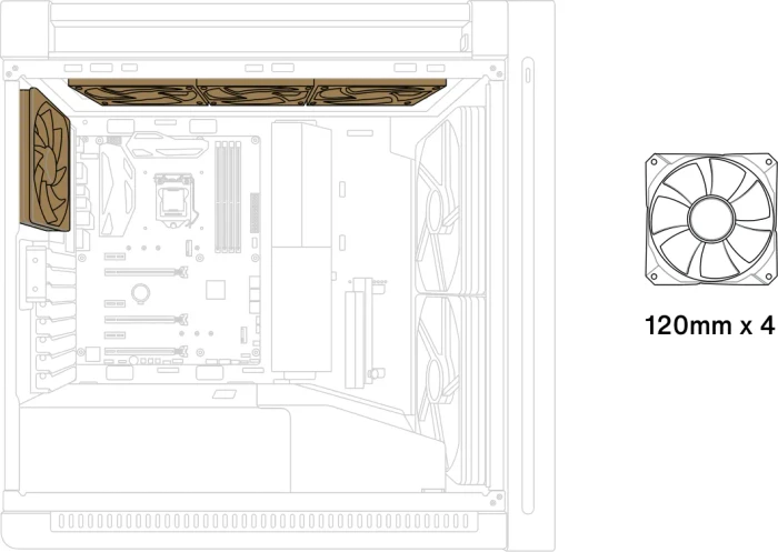ASUS ProArt PA602, schwarz, Glasfenster