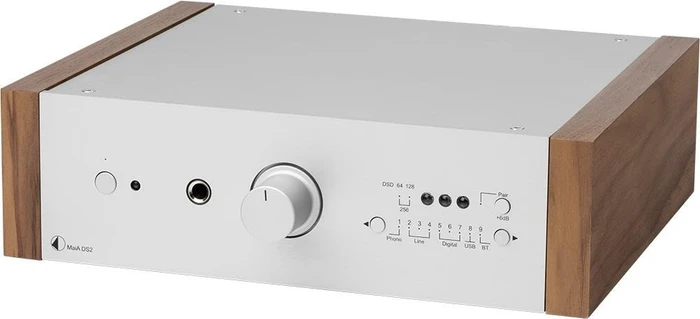 Pro-Ject MaiA DS2 silber/walnuss
