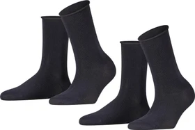 Falke Happy Socken dark navy, 2 Paare (Damen)