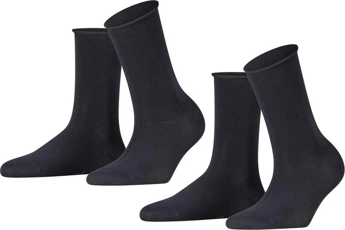 Falke Happy Socken dark navy, 2 Paare (Damen)