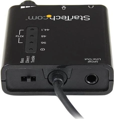 StarTech Externe USB Soundkarte mit SPDIF Digital Audio und Stereo Mic