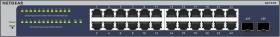 Netgear ProSAFE GS700 Rackmount Gigabit Smart Switch, 22x RJ-45, 2x RJ-45/SFP (GS724T-600)