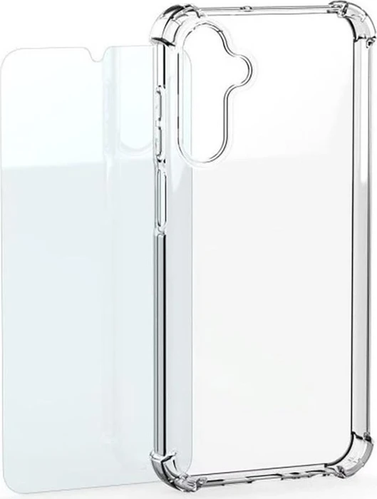 Samsung Mobeen Clear Cover + Tempered Glass für Galaxy S26+ transparent