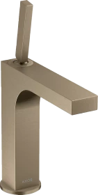 Hansgrohe Axor Citterio 160 Waschbeckenarmatur mit Ablauffernbedienung brushed nickel