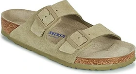 Birkenstock Arizona Weichbettung Veloursleder faded khaki