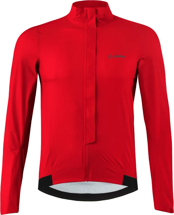 Löffler Rain Chaser WPM Pocket Fahrradjacke rot (Herren)