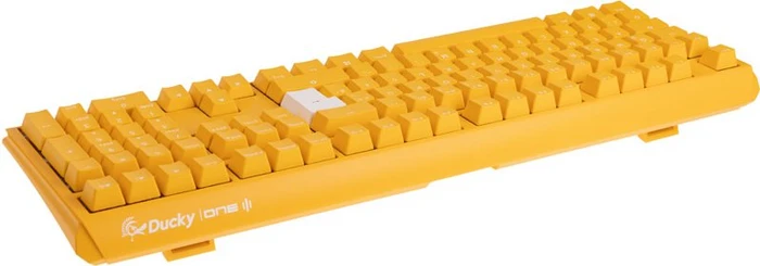 Ducky One 3 Yellow PBT, LEDs RGB, MX RGB BLACK, USB, DE