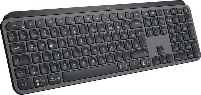 Logitech MX Keys for Business, Logi Bolt, schwarz, USB/Bluetooth, DE