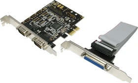 LogiLink 1x parallel/2x seriell, PCIe x1 (PC0033)