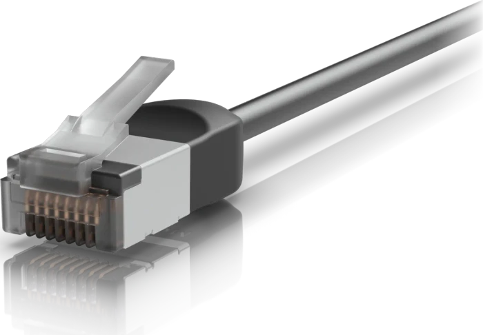 Ubiquiti UniFi Premium Patchkabel Outdoor, Cat6a, RJ-45/RJ-45, 2m, schwarz