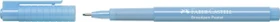 Faber-Castell Broadpen Pastel Faserschreiber 0.8mm lichtblau