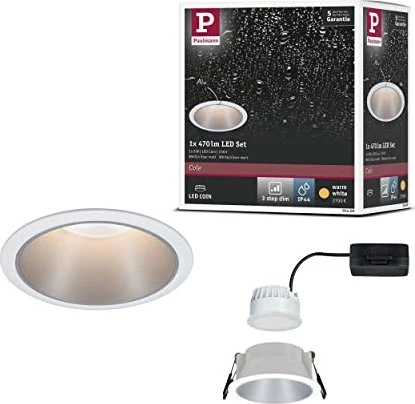 Paulmann Cole Coin LED 6W Einbauleuchte weiß