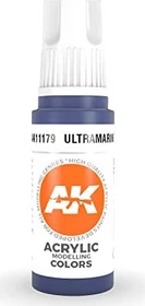 AK-Interactive 3rd Gen Acrylic Colors Acrylic Modelling Colors ultramarine, 17ml