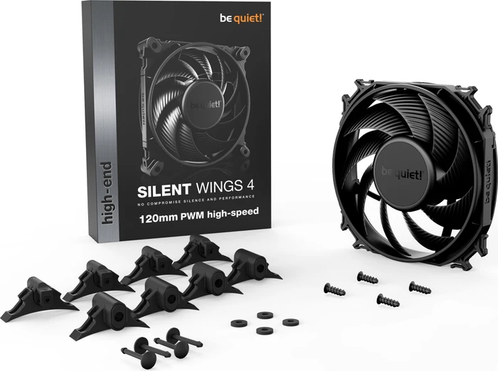 be quiet! Silent Wings 4 PWM High-Speed, 120mm