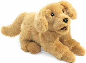 Folkmanis Handpuppe Golden Retriever Welpe