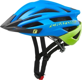 Cratoni Agravic Helm blue/lime matt