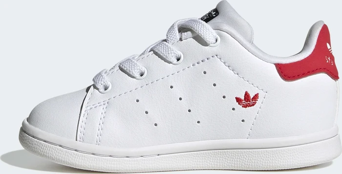 adidas Stan Smith cloud white/core black/vivid red (Junior)