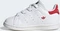 adidas Stan Smith cloud white/core black/vivid red (Junior) Vorschaubild