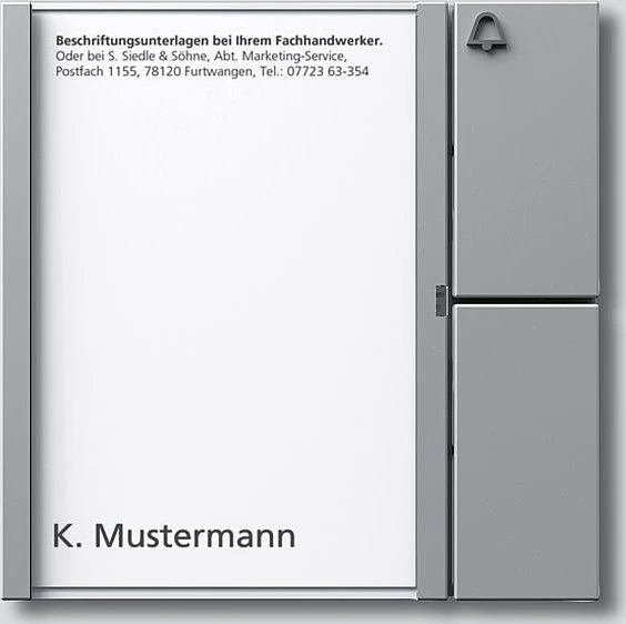 Siedle Tastenmodul TM 612