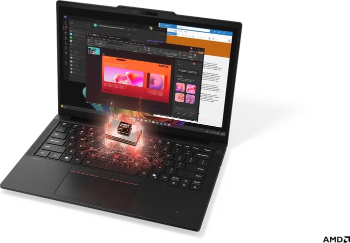 Lenovo ThinkPad T14 G7 (AMD), Black, Ryzen AI 5 PRO 440, 16GB RAM, 512GB SSD, EU