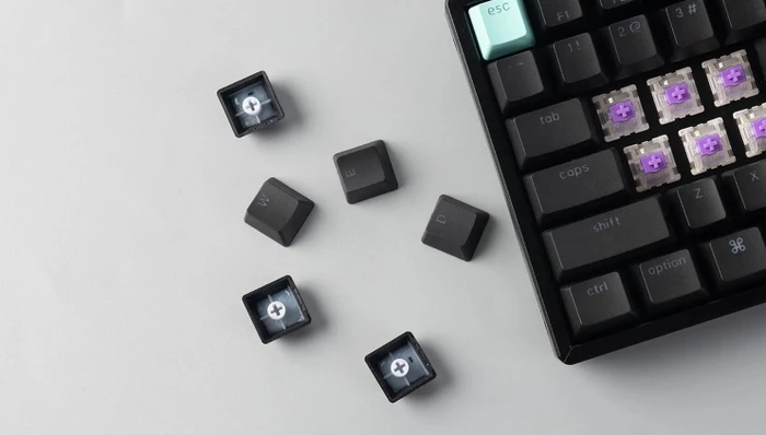 Keychron K2 HE Wireless, Standard Edition Black, 75%, PBT, LEDs RGB, Gateron 2.0 Magnetic Nebula, USB/Bluetooth, US