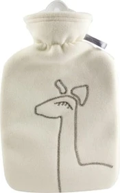Hugo Frosch Klassik Doublefleecebezug Wärmflasche giraffe