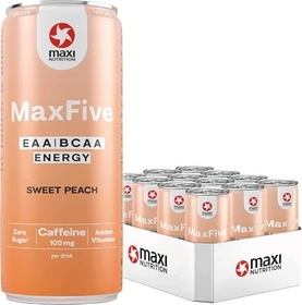 MaxiNutrition MaxFive Sweet Peach 12x 330ml