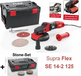 Flex SE 14-2 125 Set SupraFlex Elektro-Winkelschleifer inkl. L-Boxx