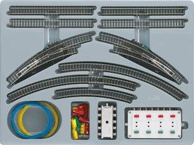 Märklin - Zubehör - Doppelgleispackung T1