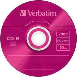 Verbatim Azo Colour CD-R 80min/700MB, 10er Pack