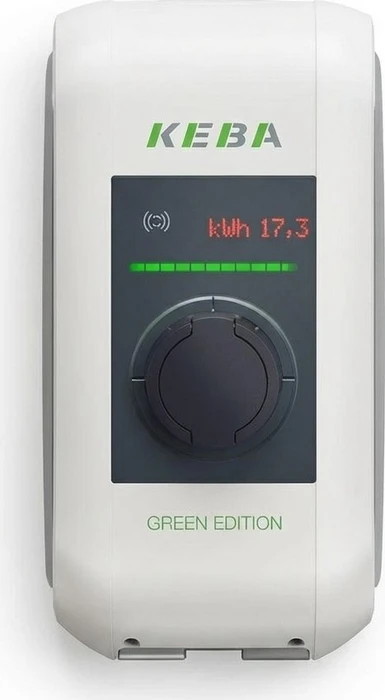 KEBA KeContact P30 x-Series Green Edition 22kW ME WLAN RFID, 6m Ladekabel