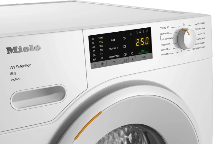 Miele W1 Selection WSA123WCS 8kg Active Frontlader lotosweiß
