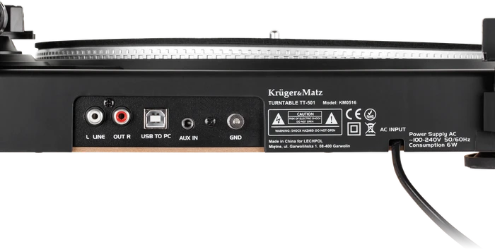 Krüger&Matz TT-501
