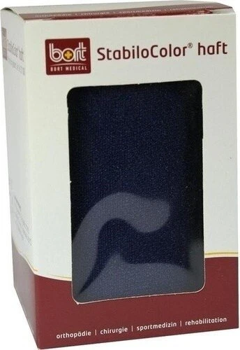 Bort Medical StabiloColor haft Bandage blau, 10cm x 5m, 1 Stück