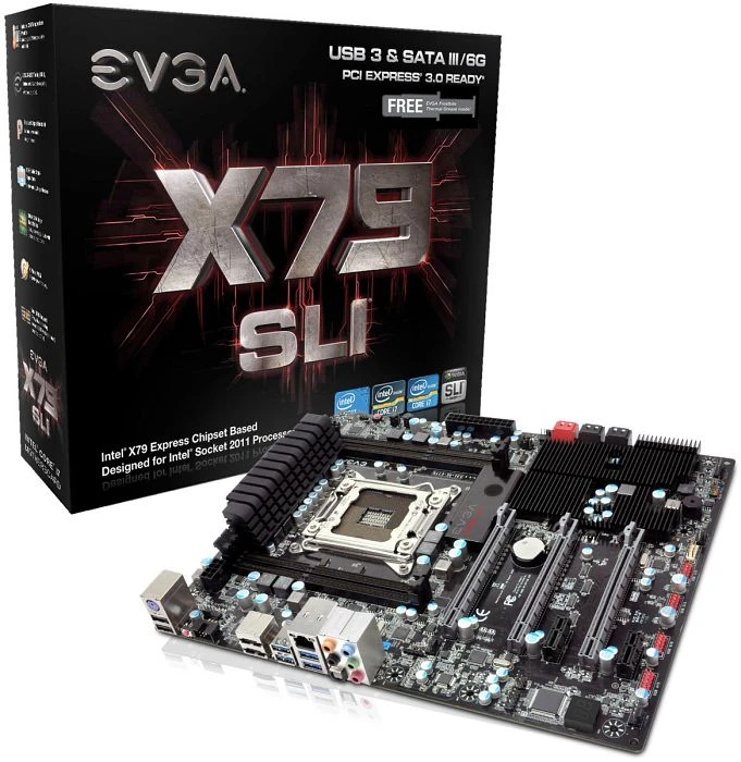 EVGA X79 SLI (Intel 2011-0)
