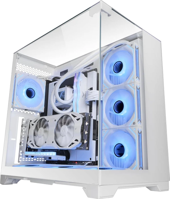 Mars Gaming MC-VISION White, Glasfenster
