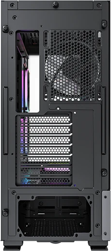Montech Sky Two, schwarz, Glasfenster