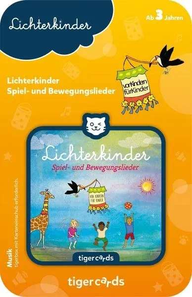 Tiger Media Tigercard Lichterkinder Spiel und Bewegungslieder